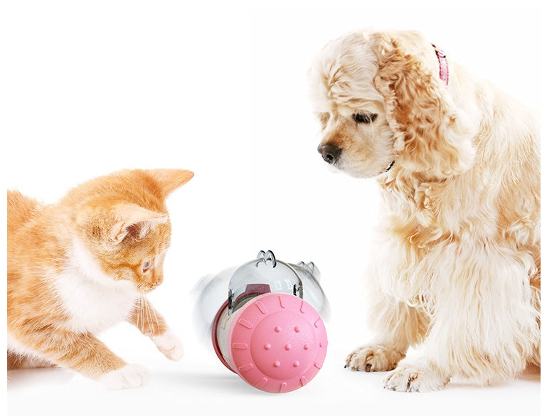 Funny Dog Treat Leaking Toy With Wheel Interactive Toy For Dogs Puppies Cats Pet Products Supplies Accessories - 0 - CJ