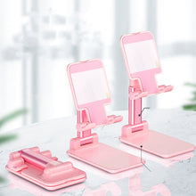 Adjustable Cell Phone Stand Tablet Holder Bracket Mount - 0 - CJ - Pink Aluminum alloy - CJSJSJSJ01418 - Pink Aluminum alloy