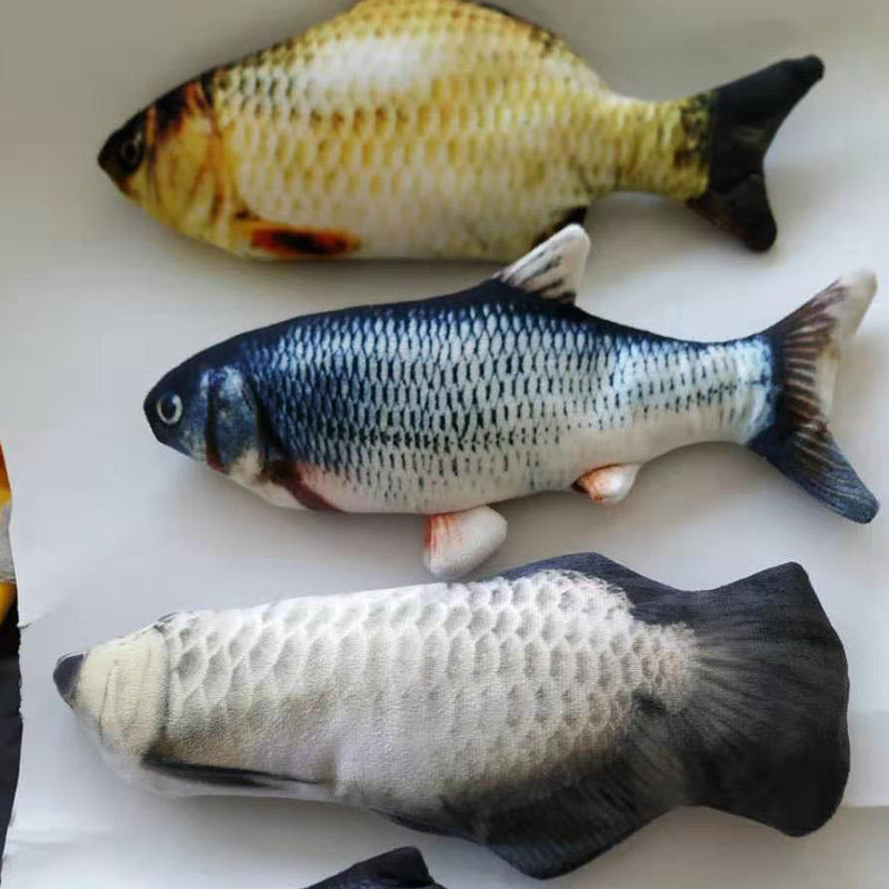 Without Cat Nip Version - Electric Jumping Fish Simulation Electric Fish Toy - 0 - CJ