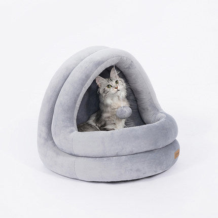 High Quality Cat House Beds Kittens Pet Sofa Mats - 0 - CJ - Grey - L - CJJJCWMY00885 - Grey - L