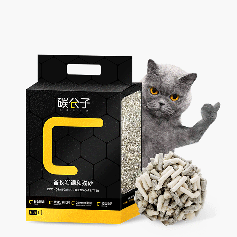 Carbon molecule blending cat litter - 0 - CJ