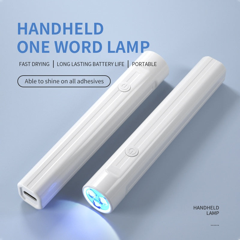 Handheld UV Light For Gel Nails, Mini Nail Light, Portable LED Nail Lamp, Cordless Rechargeable USB Nail Dryer For Fast Curing - 5 - CJ