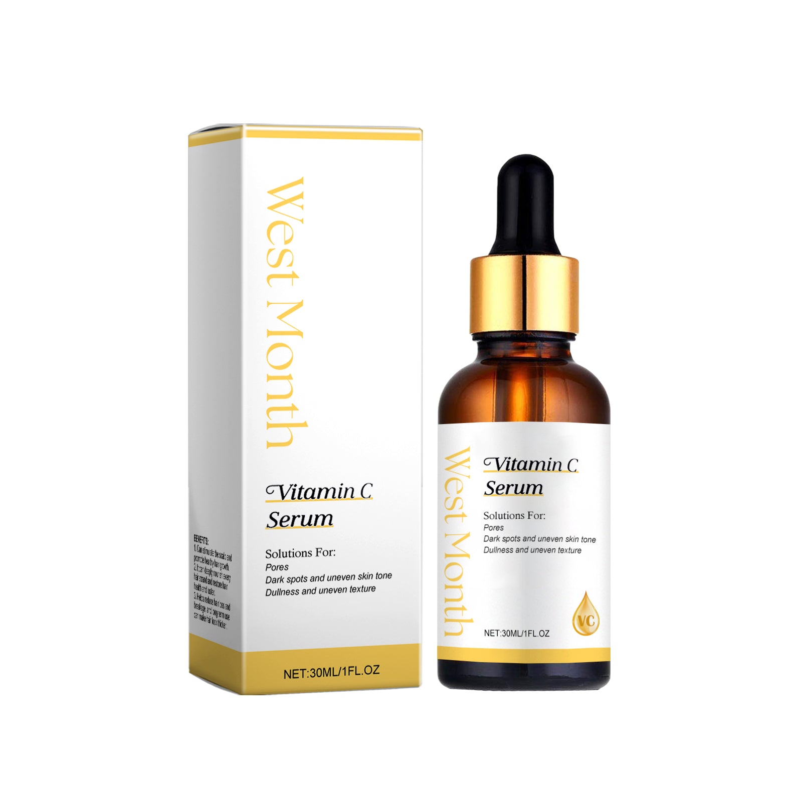 West&Month Vitamin C Essence, Moisturizing And Tender Skin Essence - 5 - CJ