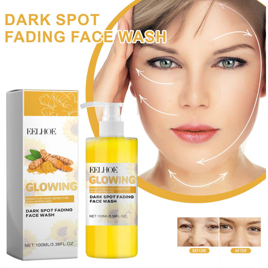 Eelhoe Turmeric Whitening Cleanser Deep Cleansing Face To Remove Makeup Refreshing And Non - Tight Turmeric Cleanser - 5 - CJ