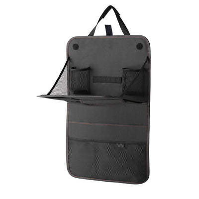 Car Seat Back Storage Bag Car Organizer Bag Foldable Dining Table Tray Travel Storage Bag Car Interior Accessories - 0 - CJ