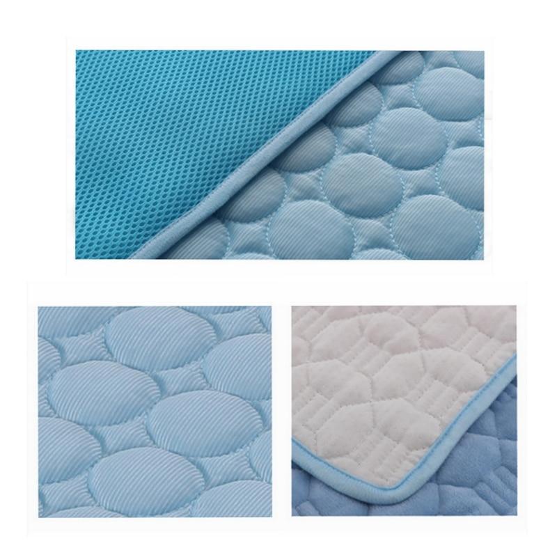 Pet Dog Cat Ice Silk Cold Nest Pad For Cooling In Summer - 0 - CJ