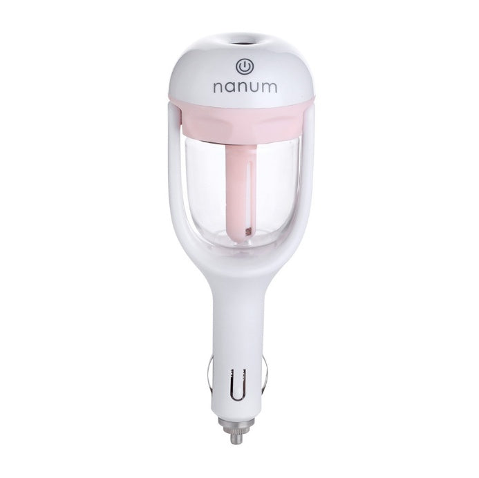 Car Humidifier Air Purifier Freshener Essential Oil Diffuser - 0 - CJ - Pink - CJQCQCQC00007 - Pink