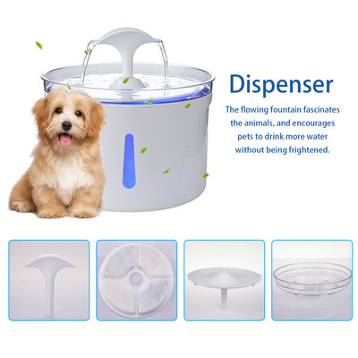 Cats And Dogs Drinking Water Basin Automatic Circulating Water Pet Feeder - 0 - CJ