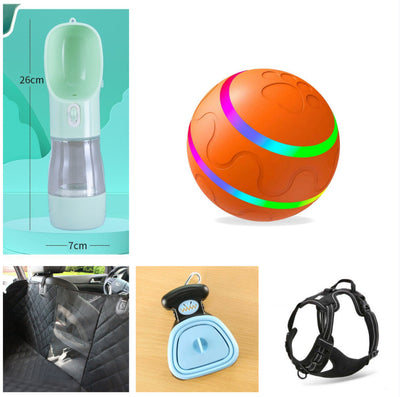 Pet New Cat Wicked Ball Toy Intelligent Ball USB Cat Toys Self Rotating Ball Automatic Rotation Ball - 0 - CJ