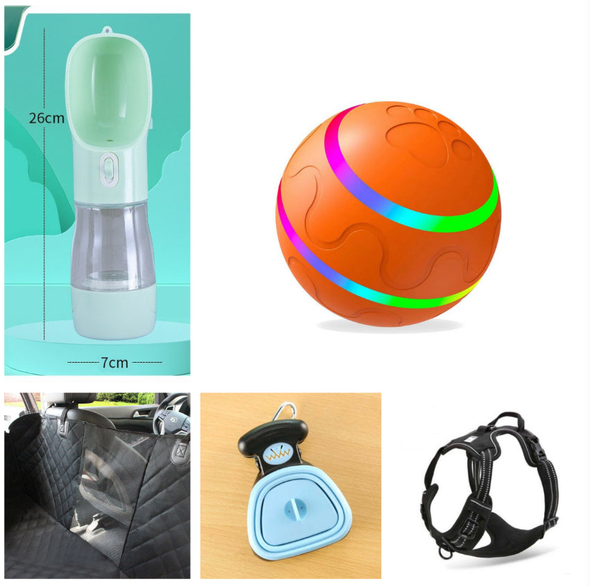 Pet New Cat Wicked Ball Toy Intelligent Ball USB Cat Toys Self Rotating Ball Automatic Rotation Ball - 0 - CJ