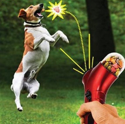 Pet Food Catapult Feeder Funny Dog Toy - 0 - CJ