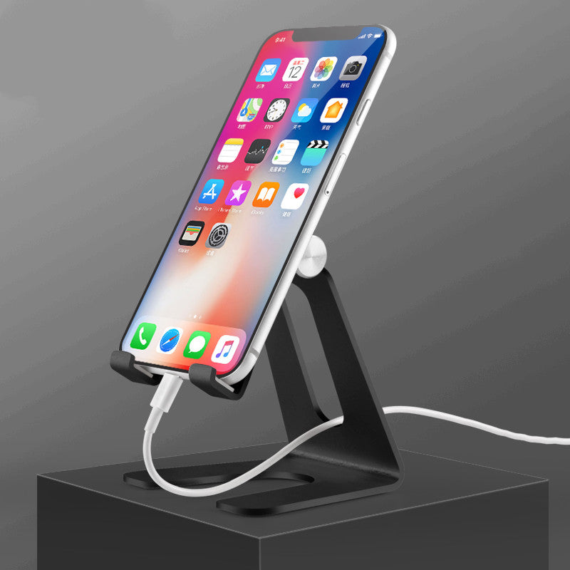 Metal folding mobile phone stand - 0 - CJ - Black - CJSJSJSJ01477 - Black
