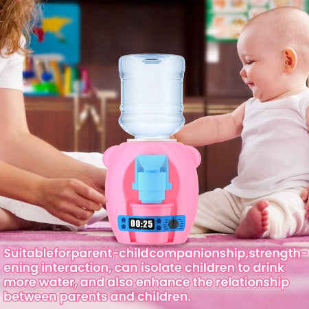 Dowmoo Children's Mini Water Dispenser, Baby Kitchen Toys Mini Fun Every Home Drink Machine Can Water - 5 - CJ