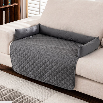 Waterproof Pet Mat With Pillow Universal Size - 0 - CJ - Dark Gray - 90x135cm - CJYD277144005EV