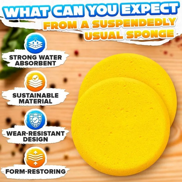 12 Pcs Pottery Sponges For Clay 2.8 X1 Inch Pottery Sponge For Painting Car Waxing Washing Dishes & Ceramic Care Tack Sponges For Cleaning Leather Durable Texture For Efficient Sculpting & Cleanup - 5 - CJ