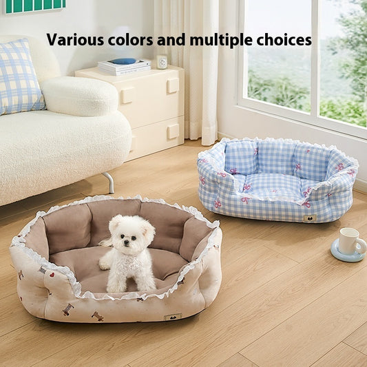 Semi - enclosed Pet Kennel For Small Dogs In All Seasons Of Summer - 0 - CJ