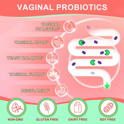 60 Capsules - bottle Of Female Probiotics - 5 - CJ