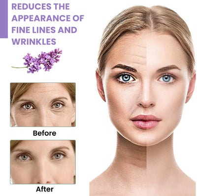 Jaysuing Lavender Moisturizing Firming Cream, Repair Skin Hydrating Moisturizing Cream For Fine Lines And Wrinkles - 5 - CJ