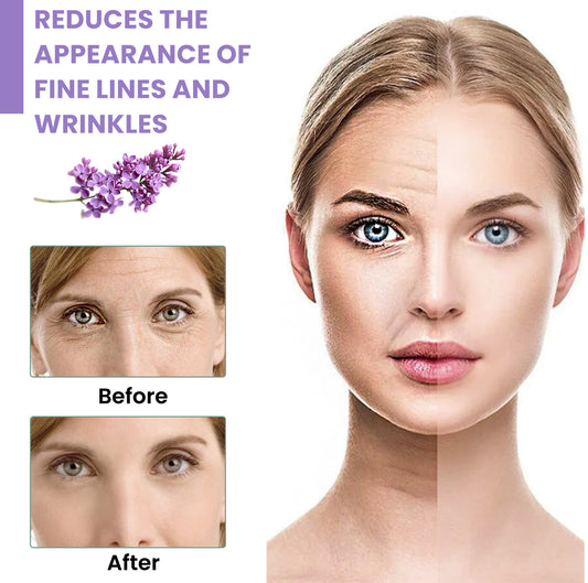 Jaysuing Lavender Moisturizing Firming Cream, Repair Skin Hydrating Moisturizing Cream For Fine Lines And Wrinkles - 5 - CJ