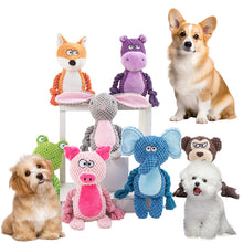 Pet Plush Sound Cotton Rope Toys Interactive Tug Of War Training Item Creative Dog Toy Pet Training Dog Supplies - 0 - CJ