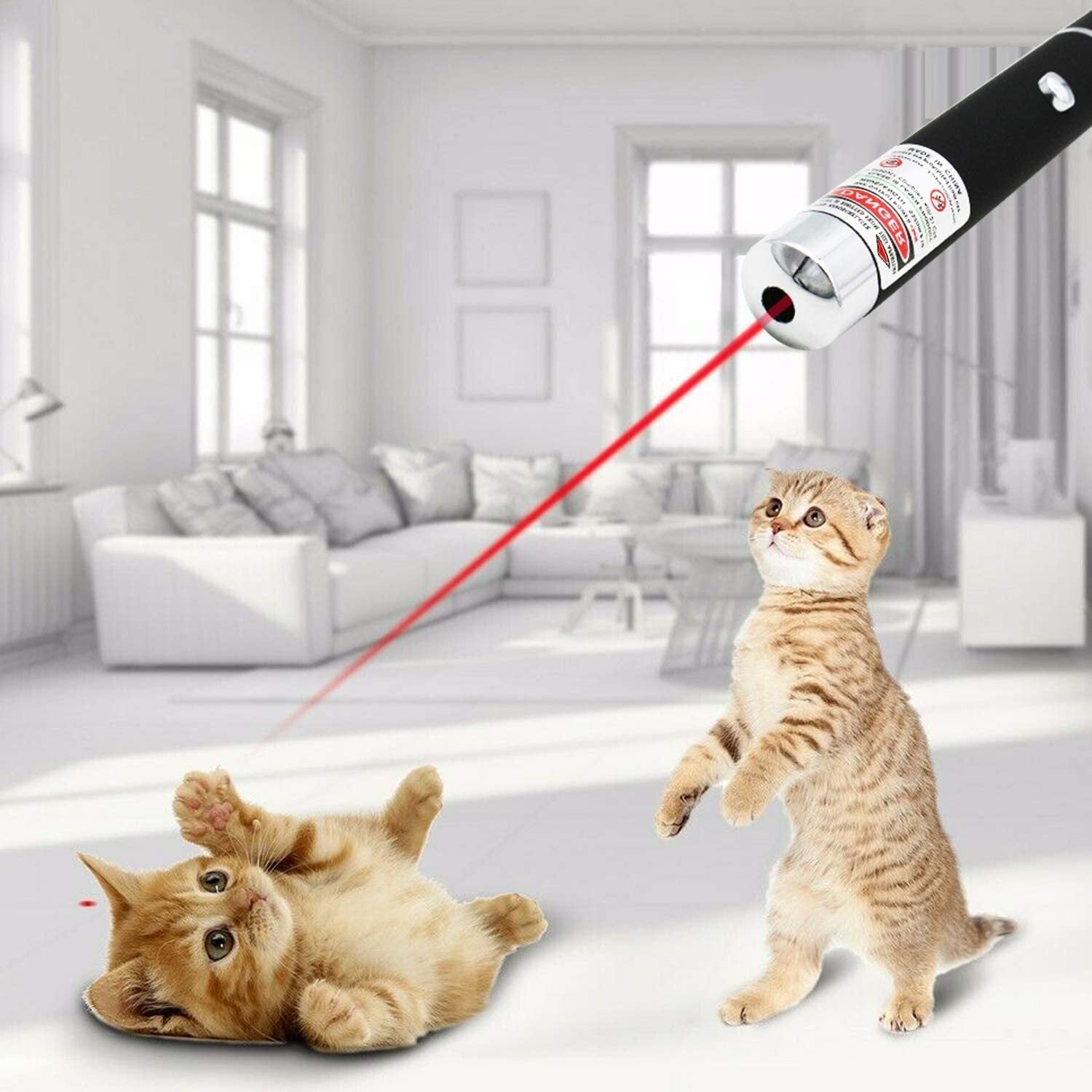 650nm Red Laser Pointer Pen Light Visible Single Beam AAA Lazer Torch 10PCS 9900 Miles Mini Small Teaching Pen Light Pet Toys