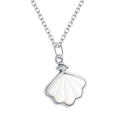 Pure Silver Jewelry Light Luxury Little Bellies Pure Silver Necklace Female - 4 - CJ