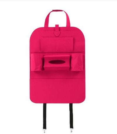 Multi - Purpose Auto Seat Organizer Bag - 0 - CJ - Rose red - CJQCNBQC00007 - Rose red
