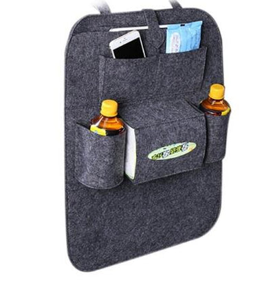 Multi - Purpose Auto Seat Organizer Bag - 0 - CJ - Gery - CJQCNBQC00007 - Gery