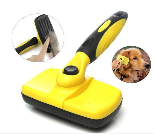 Pet Self Cleaning Slicker Brush - 0 - CJ