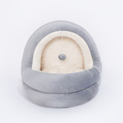 High Quality Cat House Beds Kittens Pet Sofa Mats - 0 - CJ - Beige grey - L - CJJJCWMY00885 - Beige grey - L