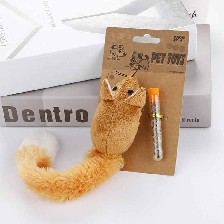 Long Tail Mouse Cat Teaster Toys Funny Pet Toys Cat Toys Mouse Trainning Funny Playing Toys Interactive Pets Products - 0 - CJ