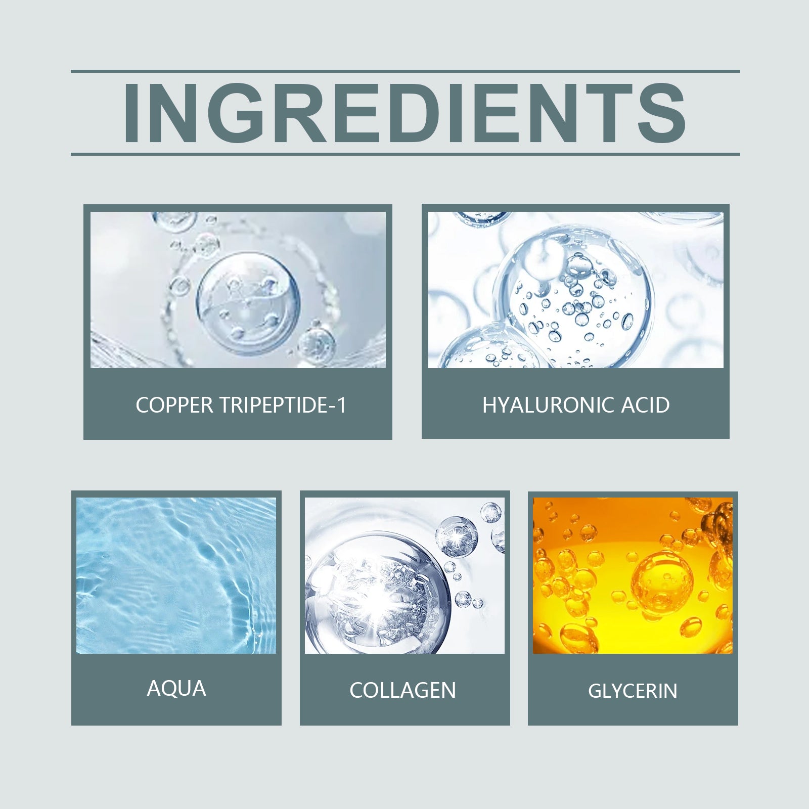 OUHOE Hyaluronic Acid Hydrating Ampoule Facial Hydrating Hydrating Repair Skin Tender Hydrating Essence - 5 - CJ