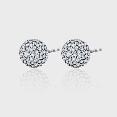925 Star Tremella Stud Women's Small Design - 4 - CJ