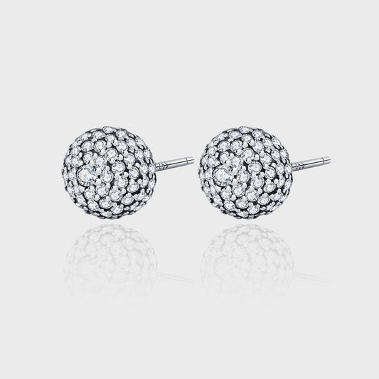 925 Star Tremella Stud Women's Small Design - 4 - CJ