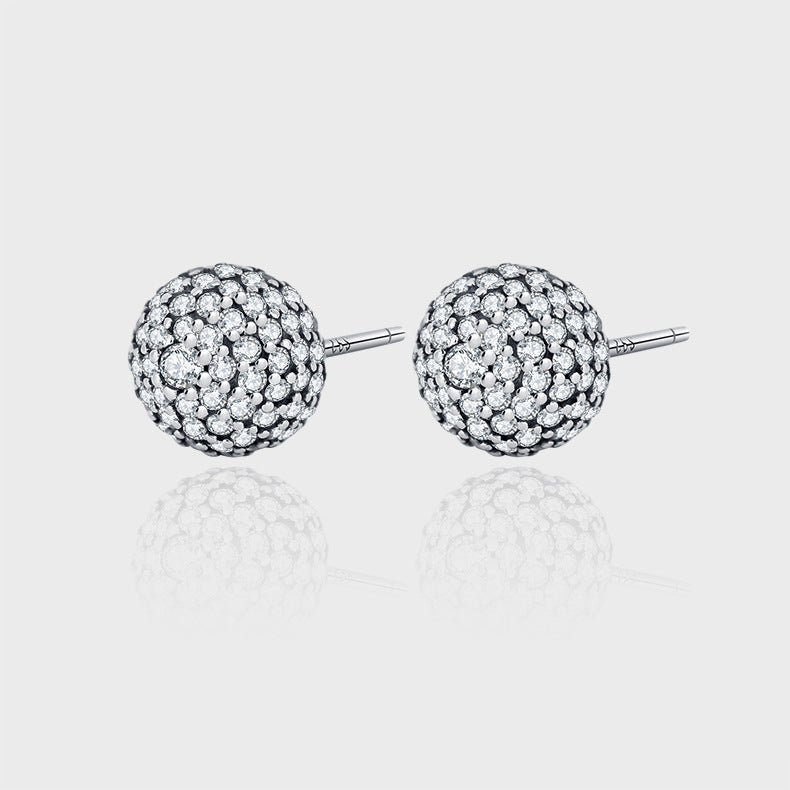 925 Star Tremella Stud Women's Small Design - 4 - CJ