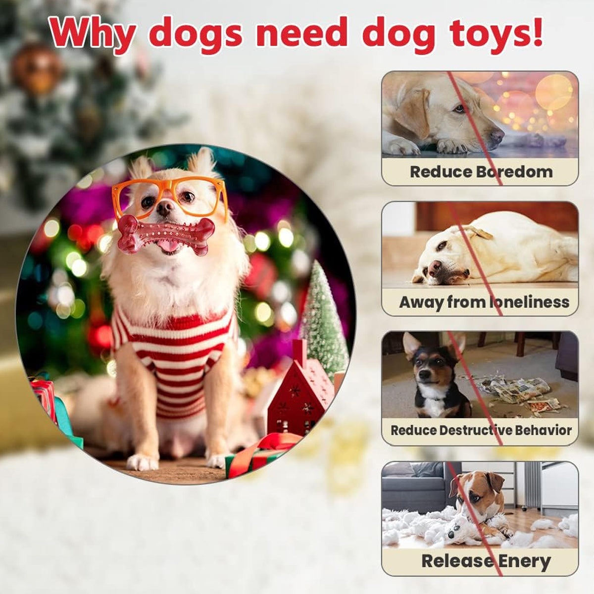 Natural Rubber Chew Toy Suitable For Aggressive Dogs - Durable And Long - Lasting Suitable For Dogs Chewing Heavy Objects - 4 - CJ