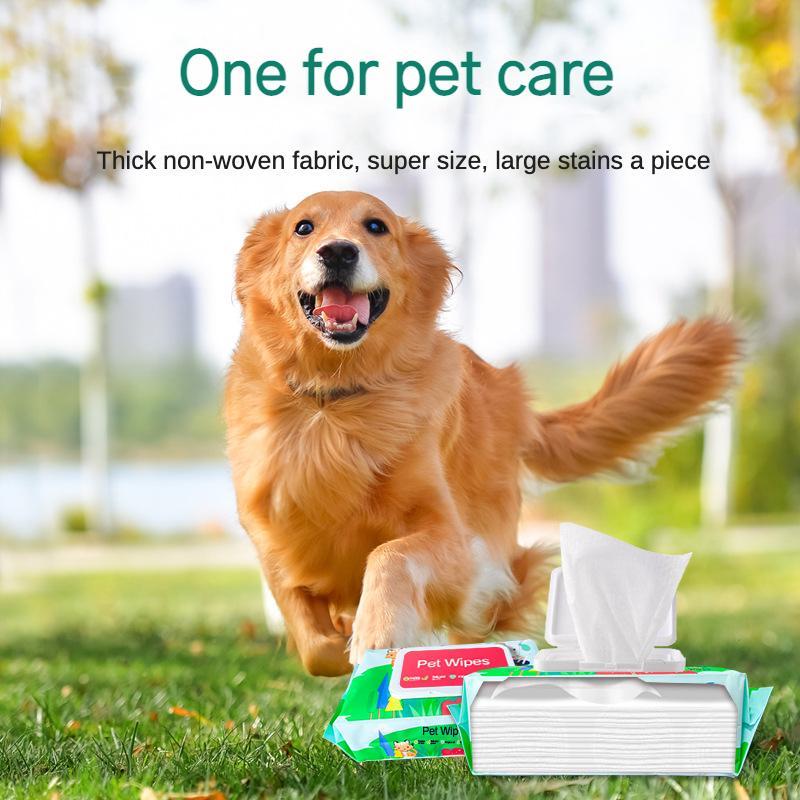 Dog And Cat Wet Wipes, Fragrance Free, Plant.based  SKIP THE BATH Gentle Cleansing AndDeodorizing,Hypoallergenic, Wipes For PawsEars, Fur, Eye Ducts And Butt - 5 - CJ