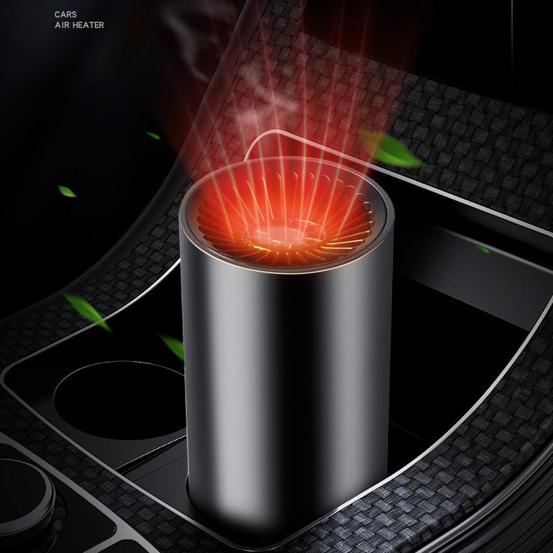 Car Heater Vehicle Heating Cooling Fan Portable Defrosting and Defogging Small Electrical Appliance Fun - 0 - CJ
