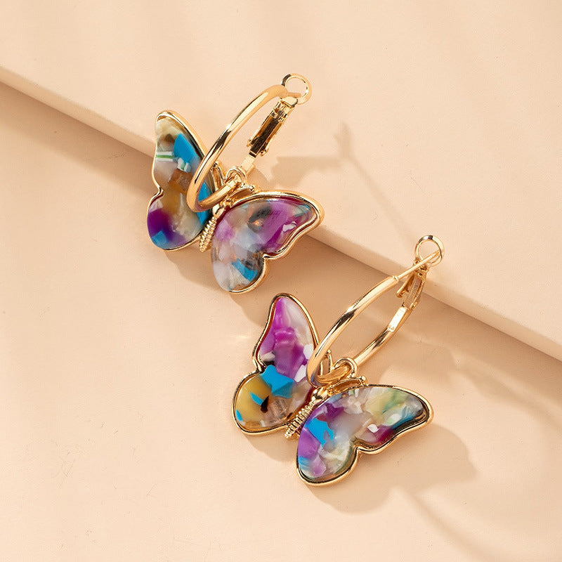 Fashion Simple Women Butterfly Studs - 0 - CJ
