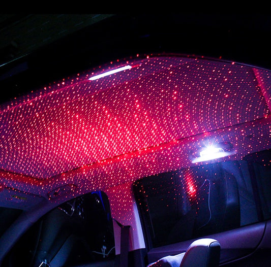 Car star ceiling lights modified car roof full star USB car interior atmosphere lights car music sound control decorative lights - 0 - CJ