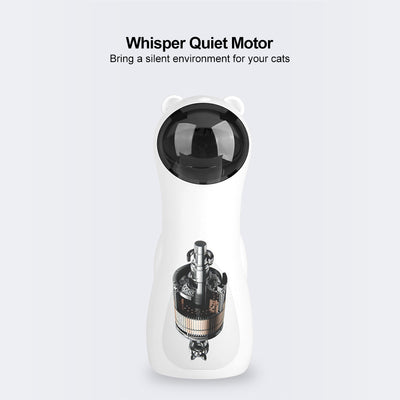 Automatic Laser Cat Toy Bear Laser Cat Toy LED Red Laser Cat Cat Toy - 0 - CJ
