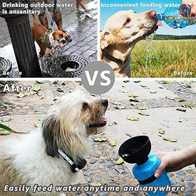 Pet Outdoor Foldable Bottle Dog Travel Water Bottle Dog Water Dispenser - 0 - CJ