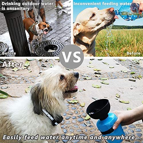 Pet Outdoor Foldable Bottle Dog Travel Water Bottle Dog Water Dispenser - 0 - CJ