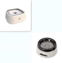 Non - wet Mouth Dog Bowl, Floating Bowl, Anti - overturning - 0 - CJ - Grey White set - CJJJCWGY00623 - Grey White set