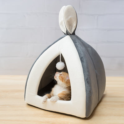 Cat House Cat House Villa Cat Bed Small Dog Kennel - 0 - CJ