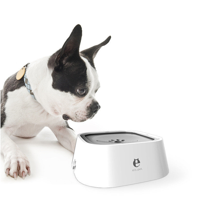 1.5L Cat Dog Water Bowl Carried Floating Bowl Anti - Overflow Slow Water Feeder Dispenser Pet Fountain ABS&PP Dog Supplies - 0 - CJ