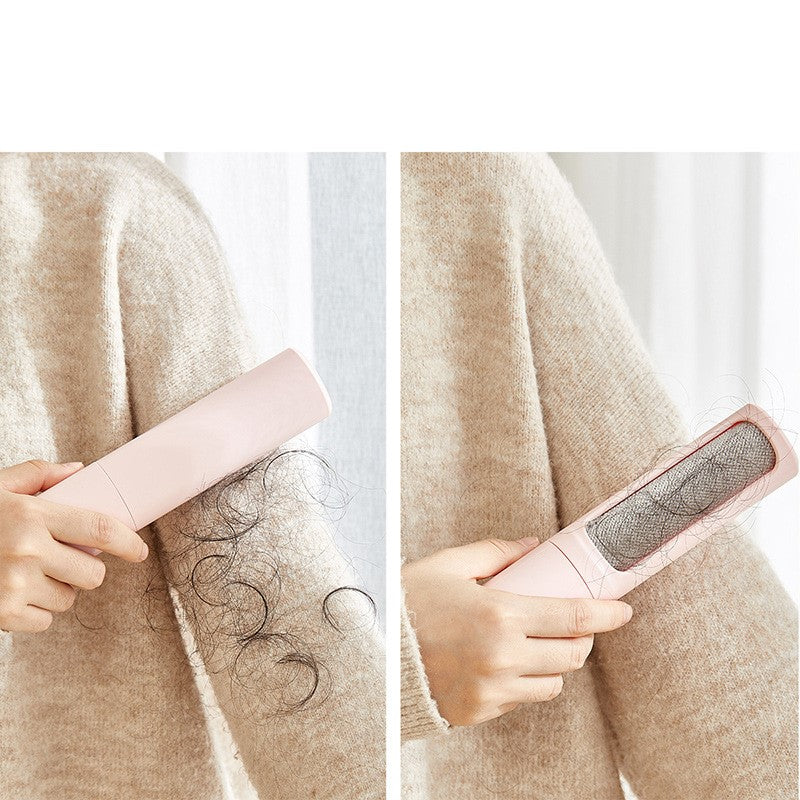 2 - 1 Reusable Pet Hair Remover Brush Lint Roller Portable Effective Self Cleaning Tool for Cat Dog Fur Hair Dust Removal Brush - 0 - CJ