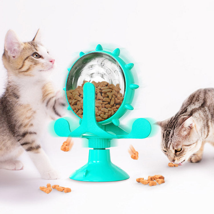 Cat Self - Healing Toy Leaks Food Spinning Windmill - 0 - CJ