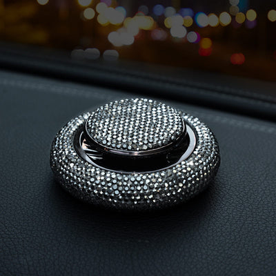 Crystal Diamond Car Air Freshener Perfume Accessories Car Decoration Solid Perfume - 0 - CJ - Black - CJQC104282202BY