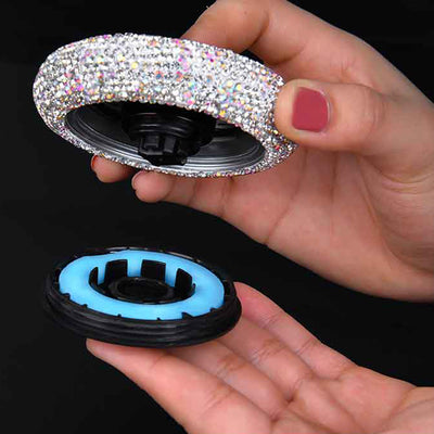 Crystal Diamond Car Air Freshener Perfume Accessories Car Decoration Solid Perfume - 0 - CJ